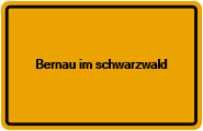 Grundbuchamt Bernau im Schwarzwald